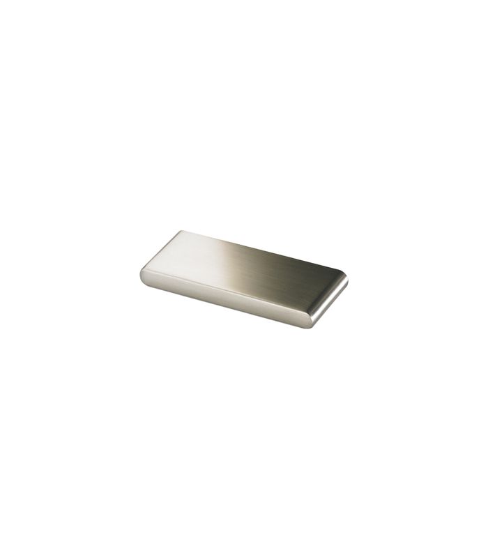 Möbel- Griff, Fermo, 115019, Breite 7x 32/64mm, Höhe 27mm, edelstahloptik, gebürstet
