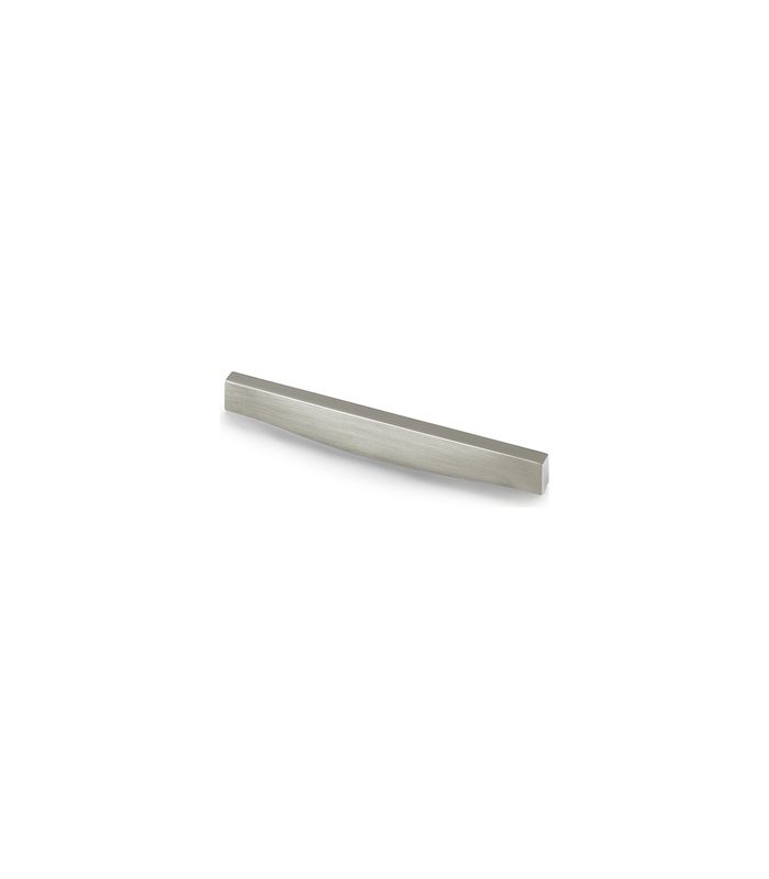 Möbel- Griff, Forli, 9207488, Breite 18x 160/192mm, Höhe 16mm, edelstahloptik, gebürstet