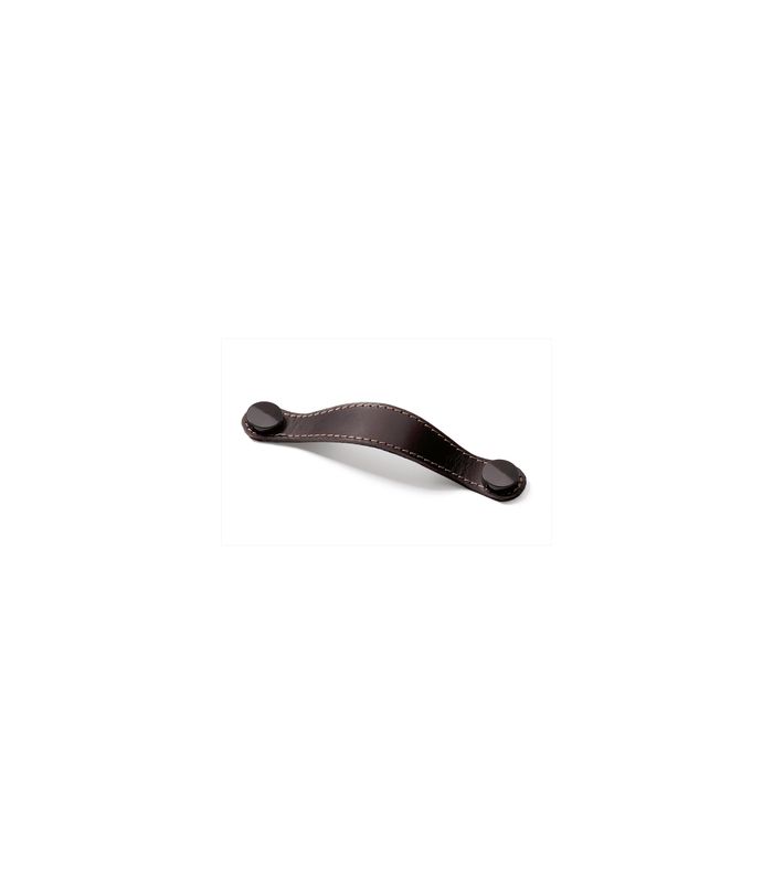 Möbel- Griff, Gela, 9113646, Breite 26x 128mm, Höhe 3mm, dunkelbraun