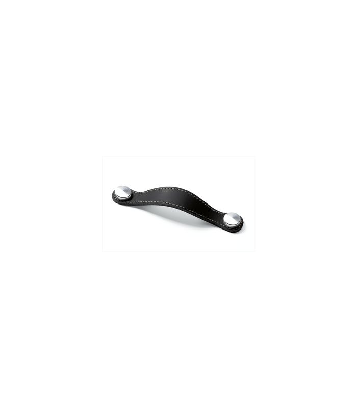 Möbel- Griff, Gela, 9113647, Breite 26x 128mm, Höhe 3mm, schwarz