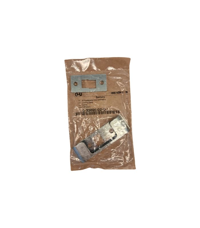 Schliessplatte Holz einfräsbar