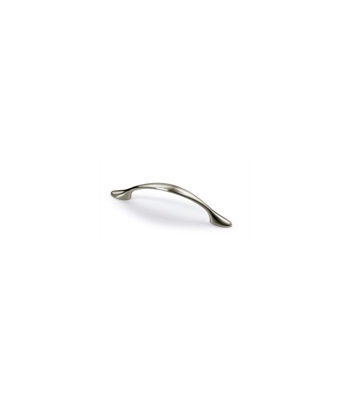 Möbel- Griff, Haida, 9113225, Breite 13x 96mm, Höhe 22mm, edelstahloptik, gebürstet