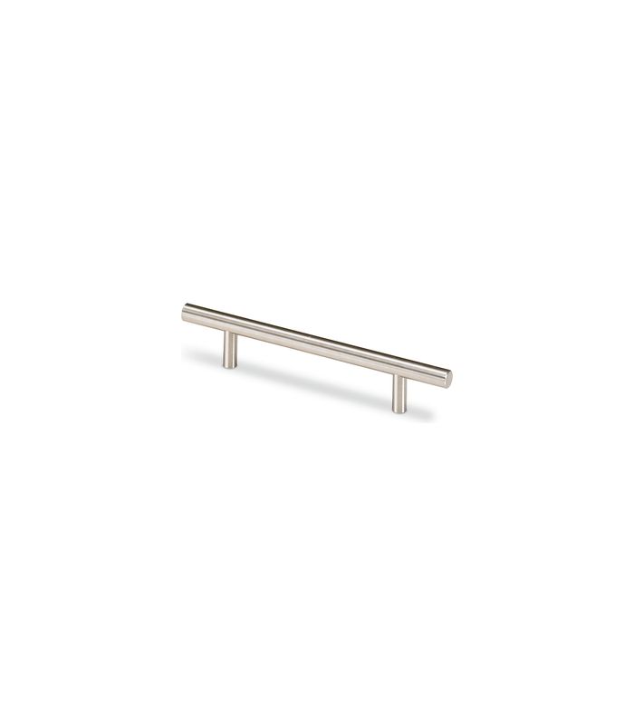Möbel- Stangengriff, Hale, 9070732, Durchmesser 12x 384mm, Höhe 35mm, edelstahloptik, gebürstet