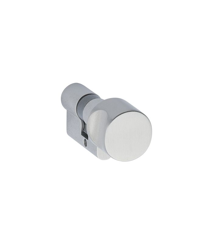 Profil-Knaufzylinder für Glas mmv ohne Schl. L=S 25,8/K 17 mm