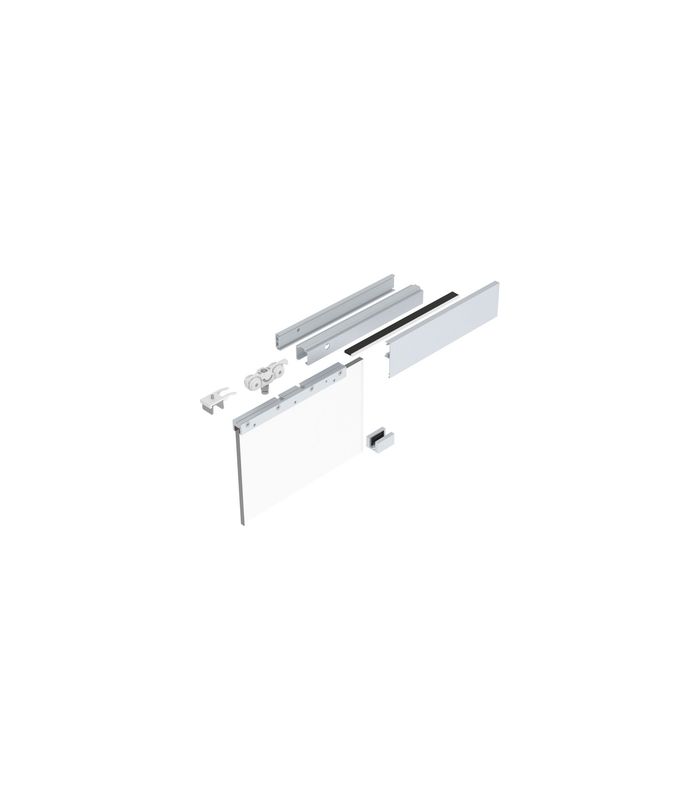 HELM MK-L 80 G154 Schiebegrt. EV1 eloxiert 1-flg. b.80 kg Glas 2000mm