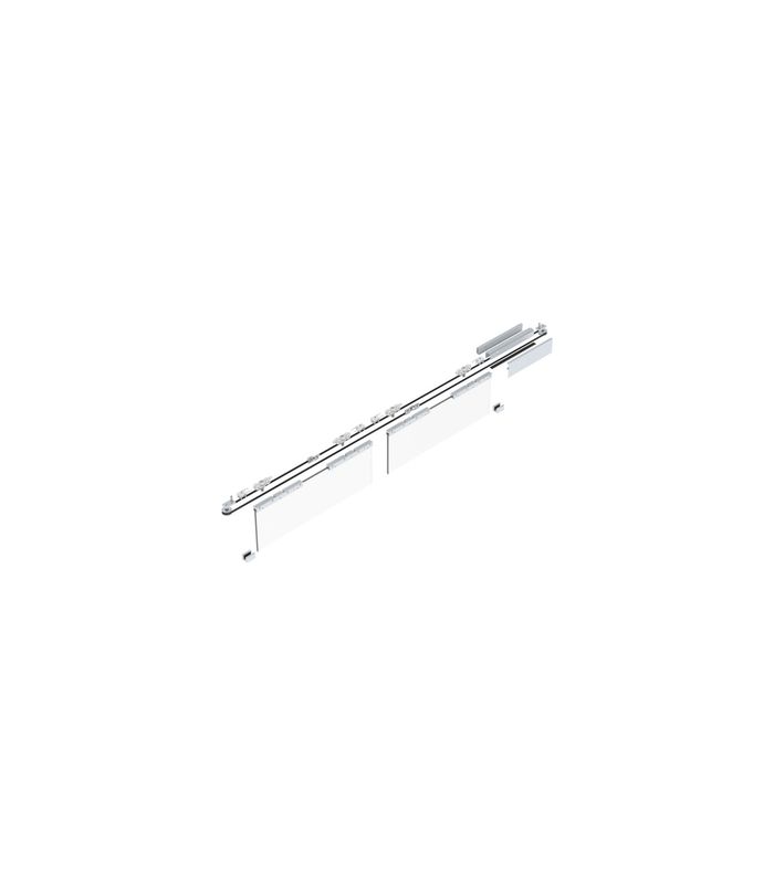 HELM MK-L 80 G159 Schiebegrt. Edelstahl Eff. 2-flg. b.80 kg Glas 4000mm