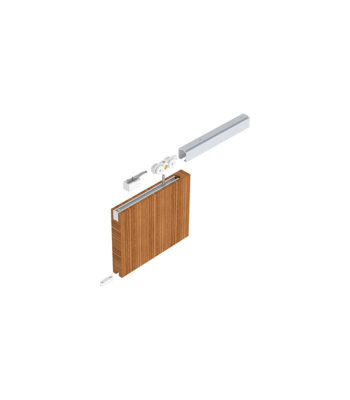 HELM MK-M 140 H129 Schiebegrt. EV1 eloxiert 1-flg. b.140 kg Holz 2500mm