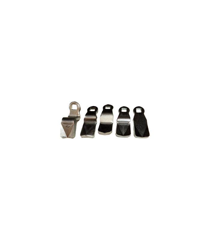 Zunge-Set à 5 Stück, Stahl verzinkt Größen -10,45/-4,45/0,45/8,45/18,45