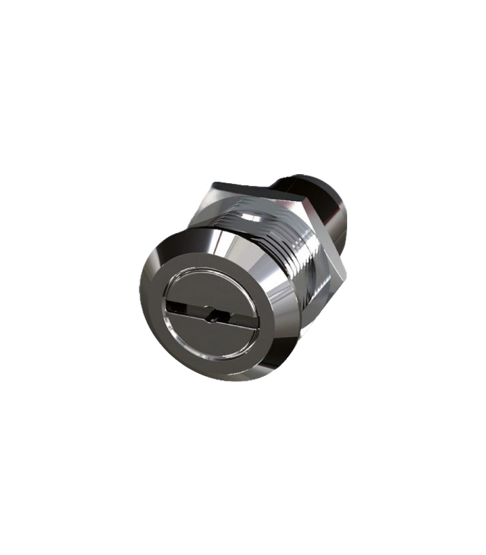 Drehriegel Kompressionsverschluss-35 mm GD-ZN verchromt, ohne Hebel Doppelbart 5mm