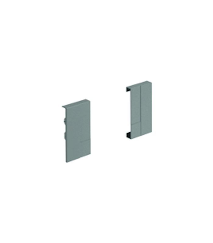 Verbinder für Aluminiumfront InnoTech Atira, 70 mm, links und rechts, grau