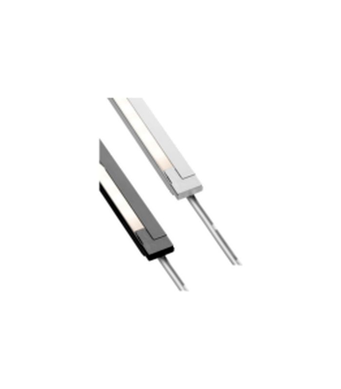 LED Profilleuchte schw/opal L=2500 mm, 12V, R 81 WT 23,5 W, 200 mm, K.re.