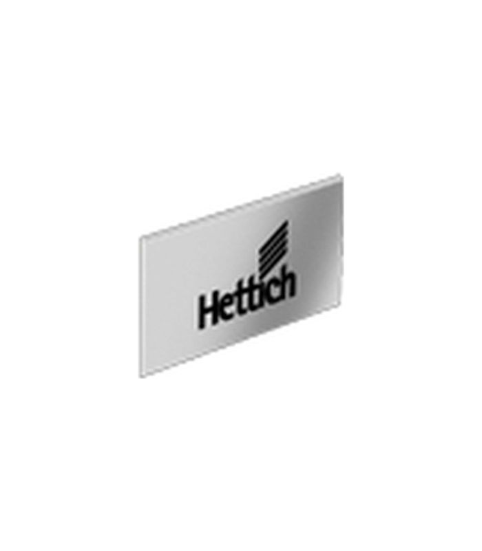 ArciTech Abdeckkappe, Chrom Optik mit Hettich Logo