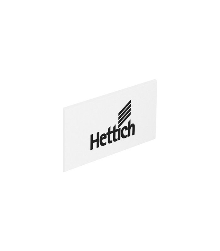 ArciTech Abdeckkappe, weiß mit Hettich Logo