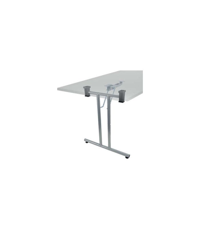 Klapptischgestell T- Form Set =2 Stck verchromt