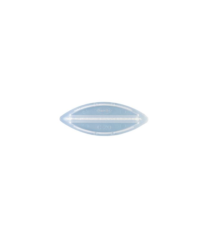 C20 transparente Lamelle, 2500 Stück