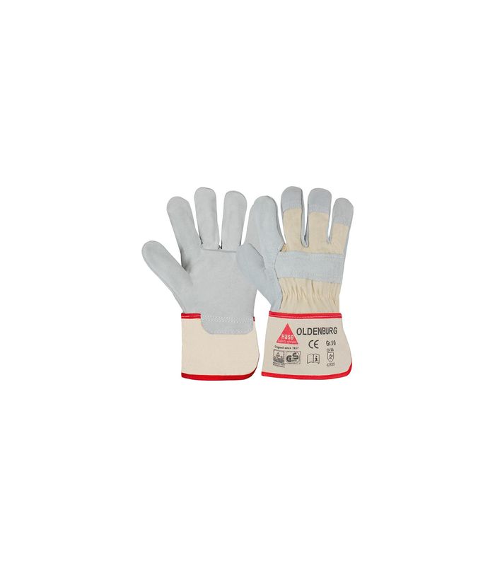 Handschuh Oldenburg, Rindspaltleder, Gr. 10