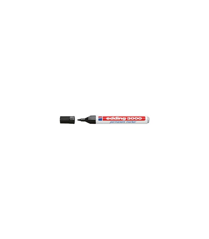 Permanentmarker 3000 schwarz edding