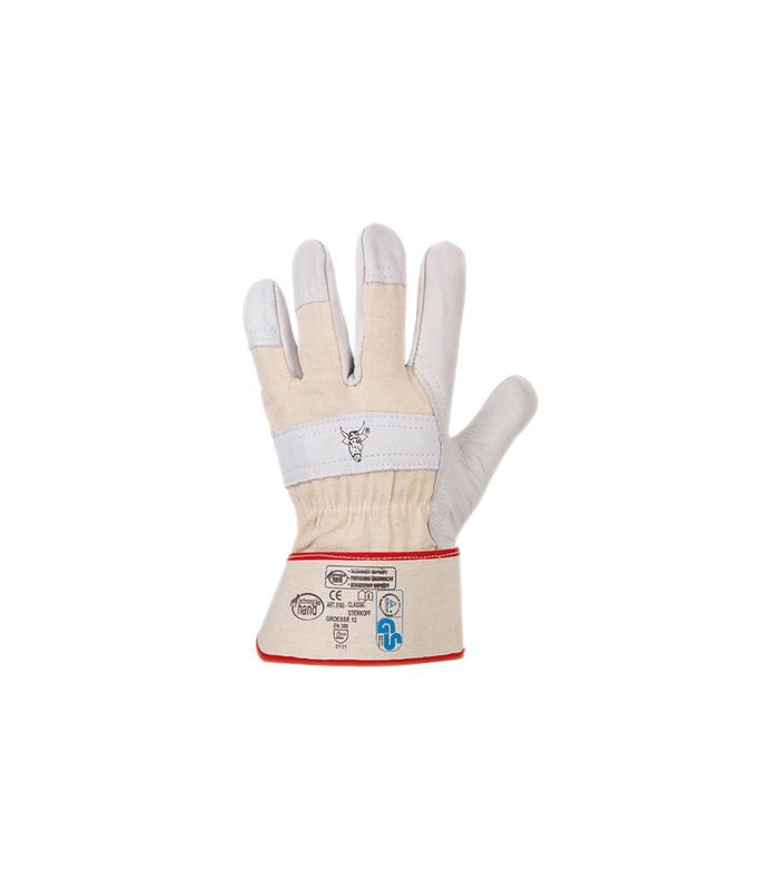 Handschuh StierkopfClassic, Rindvollleder, Gr. 9