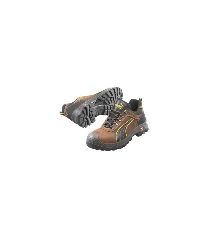 Halbschuh 640730, S3, HRO, Gr. 42, braun Puma