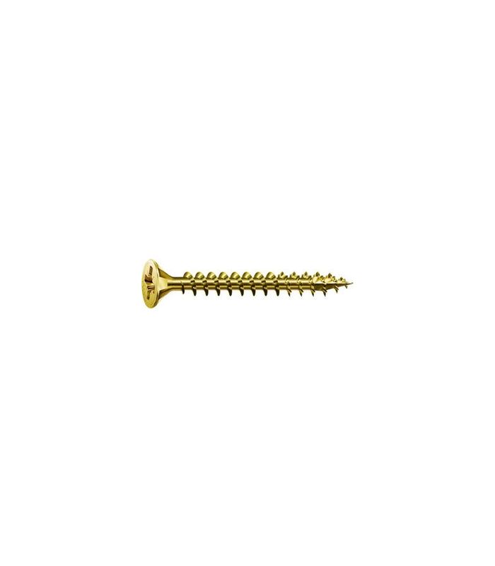 Spax Universalschraube Senkkopf 2,5x12mm,Vollgw,Kreuzschlitz Z1,YELLOX