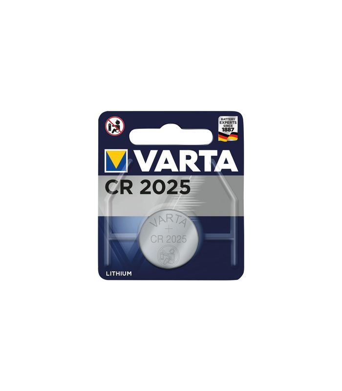 Knopfzelle Electronics CR 2025 VARTA