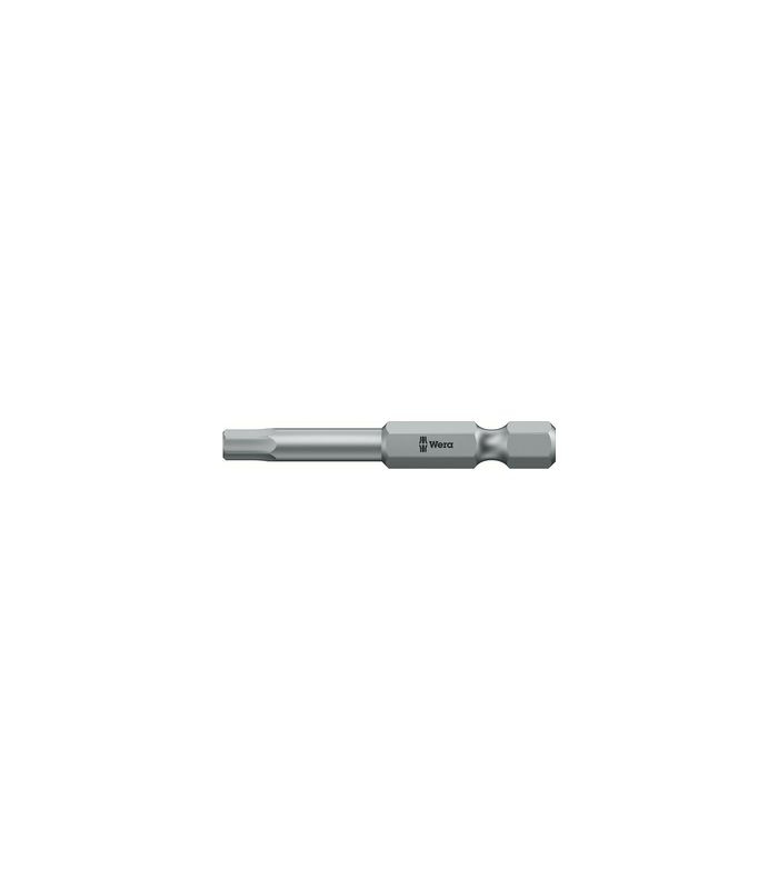 Bit zähhart 1/4" DIN 3126 E6,3 Innensechskant 2x50mm Wera