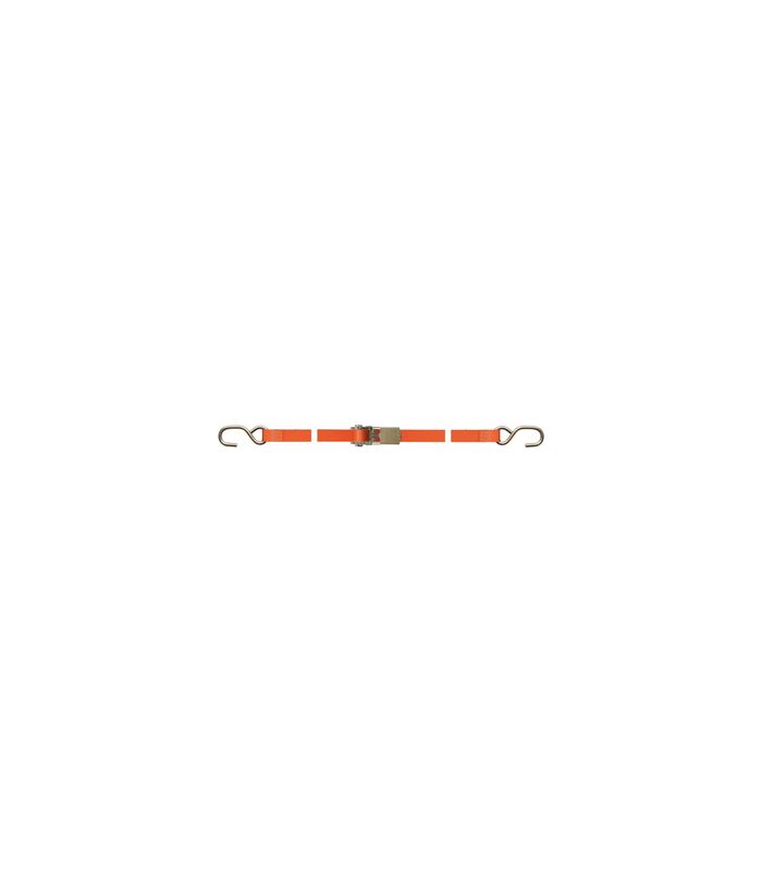Ratschenzurrgurt 4 m 0,5t, 25mm, S-Haken