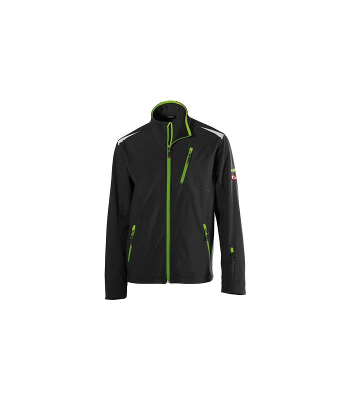 FORTIS Herren Jacke 24, schw./limegreen, Gr. S