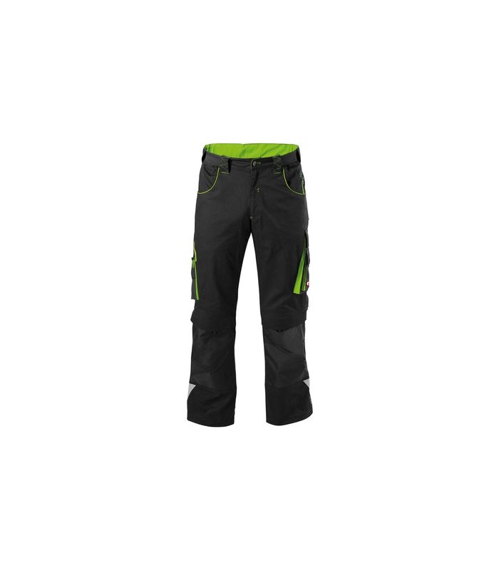 FORTIS H-Bundhose 24, schw./limegreen, Gr. 28