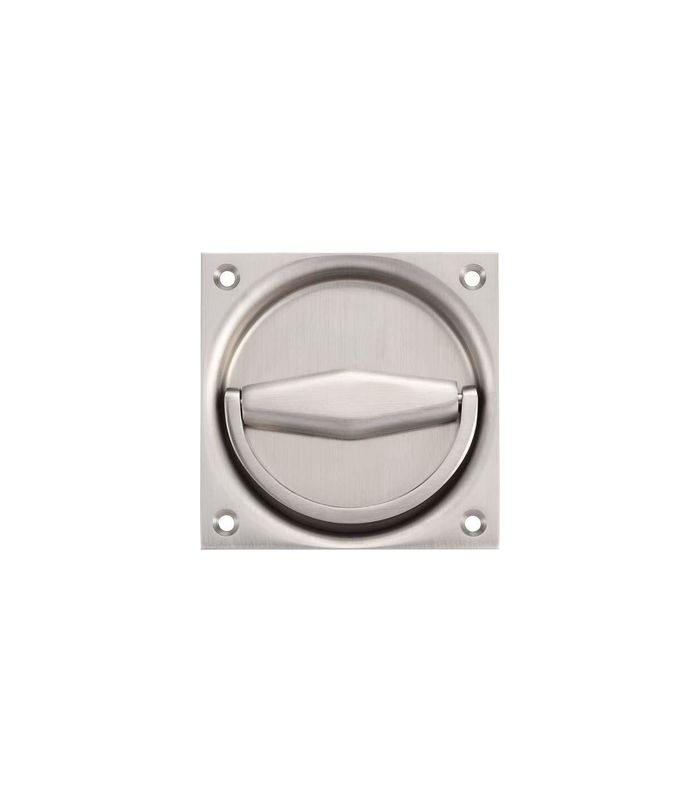 KWS 5016Klappringmuschel-griff 90x90mm, 8mm Locht.