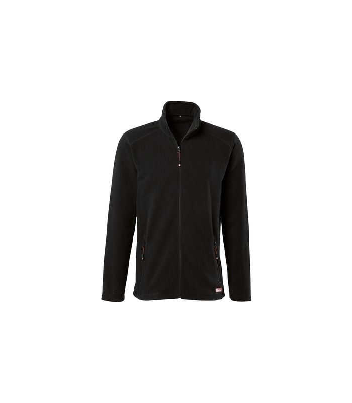FORTIS Fleecejacke Basic 24, schwarz, Gr. XL