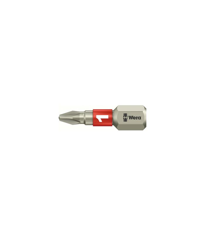 Bit rostfrei 1/4" DIN 3126 C6,3 PH1x25mm Wera