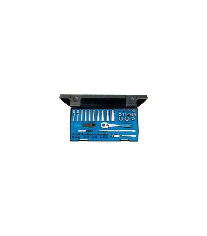 Steckschlüssel-Satz 1/4" 20LMU-10 49-teilig in Kunststoffkassette Gedore