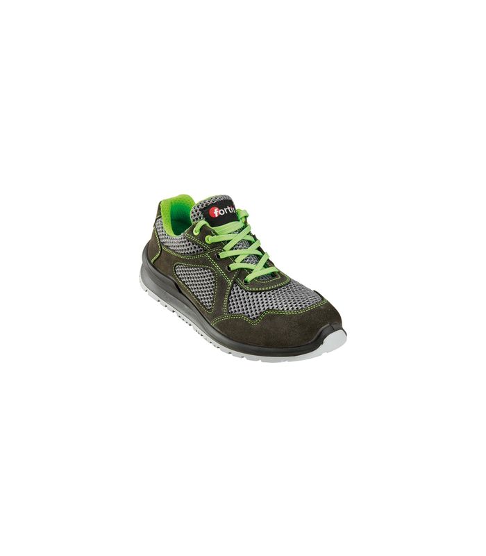 Halbschuh Alviss S1P, Gr. 43, lime, FORTIS
