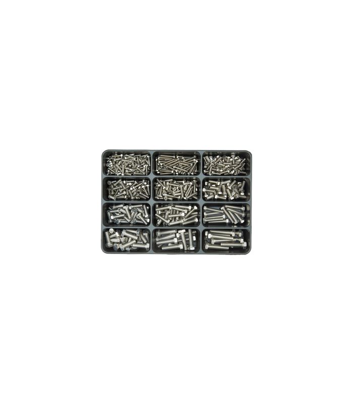 E-NORM Montagekoffer 34 DIN 933 Edelstahl A2