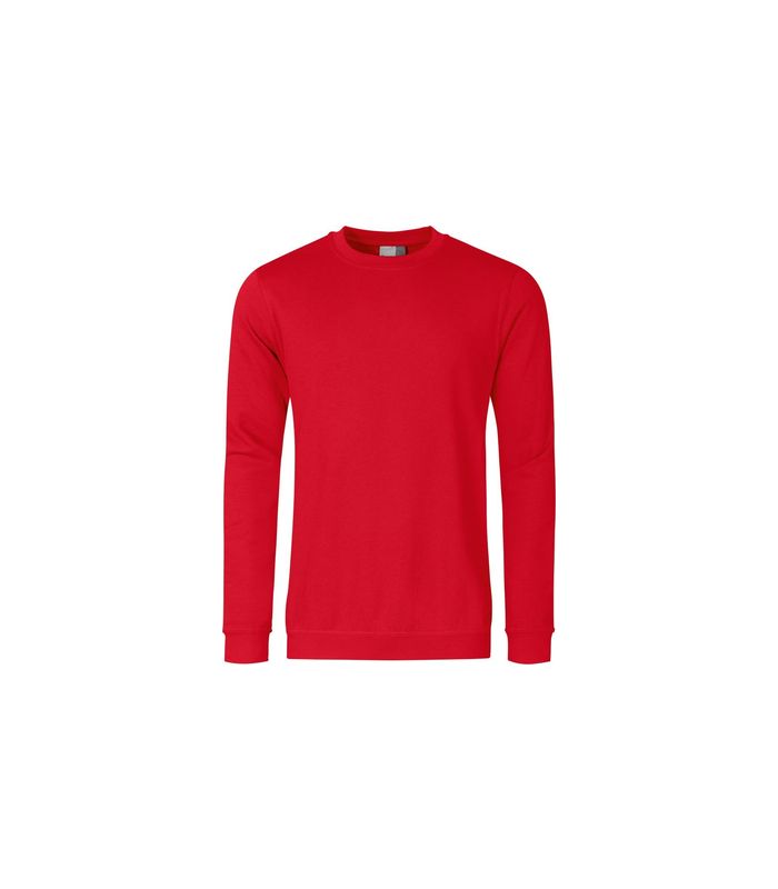 Sweatshirt, Gr. 3XL, feuerrot