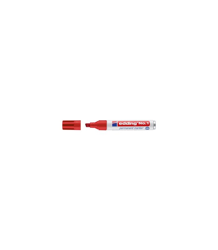 Permanentmarker 1 rot edding
