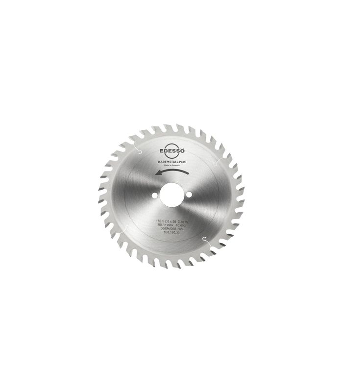 HW Kreissägeblatt Profi 180x2,6x30mm Z40 W