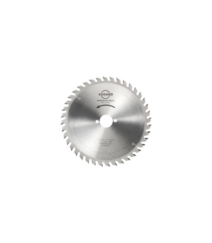 HW Kreissägeblatt Profi 210x2,8x30mm Z40 W