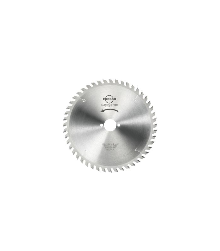 HW Kreissägeblatt Profi 230x3,0x30mm Z48 W