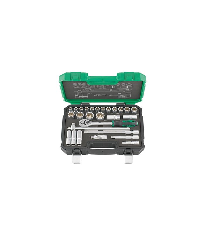 Steckschlüssel -Grt. 1/2" 27tlg. FORTIS