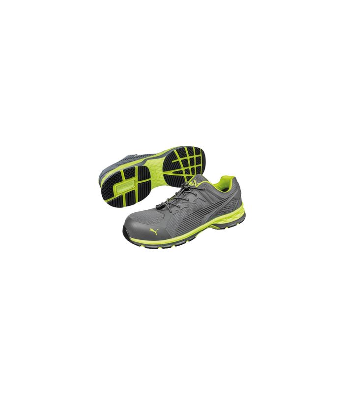 Halbschuh 643880 S1P ESD grau/limette Gr. 44 Puma