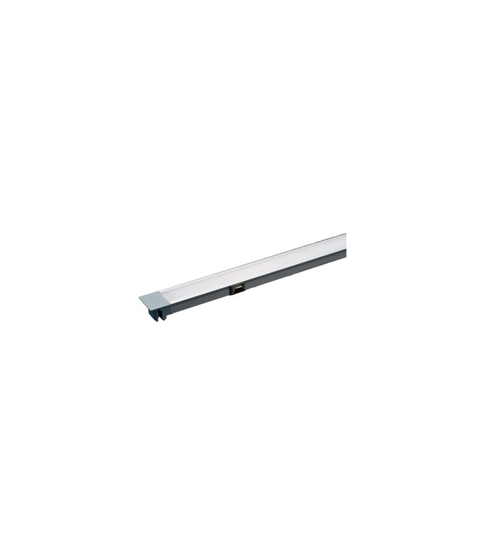LED Linearprofil Einbauleuchte L=2000mm, 20x10 mm, alu-elox, WT, R81