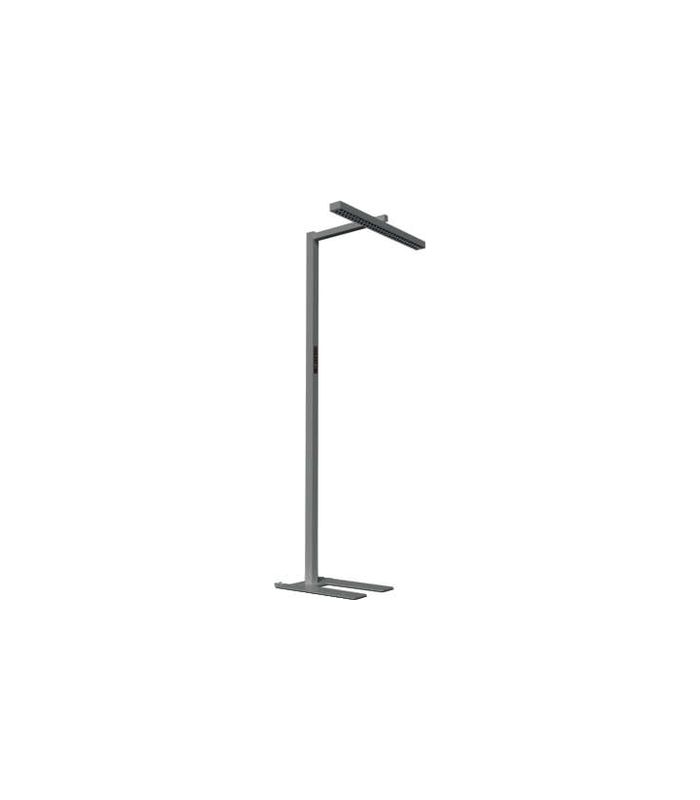 Büroleuchte LIGHT freistehend RAL 9003 signalweiß