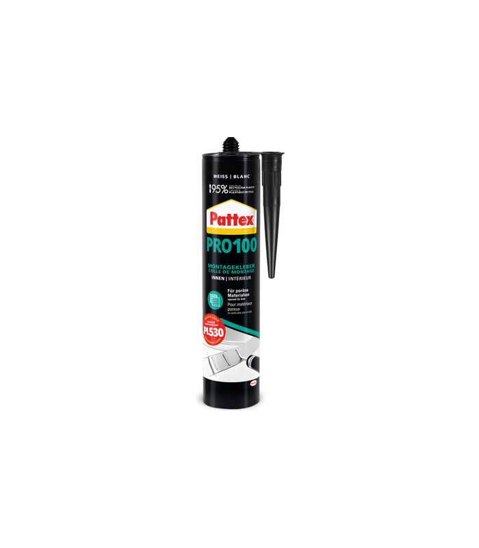 Pattex Montagekleber PRO100 400 g weiß