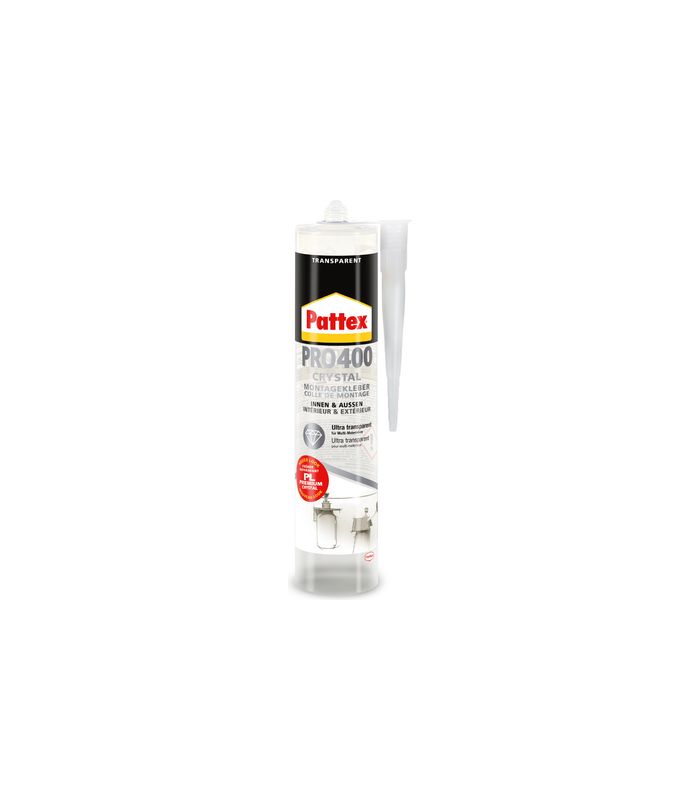 Pattex Montagekleber PRO400 kristallklar 290 g