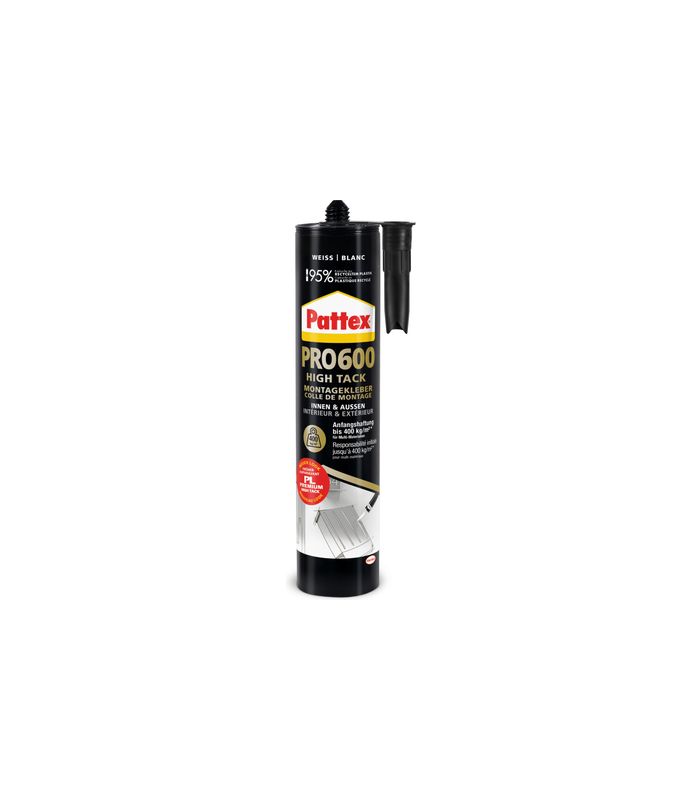 Pattex Montagekleber PRO600 440 g weiß