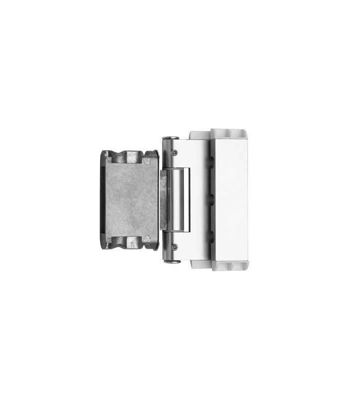 SFS EASY 3D-Band Alu Inox look eloxiert ohne Abdeckkappe für Bandkörper