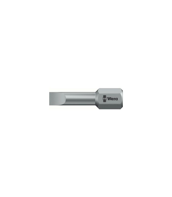 Bit Torsion 1/4" DIN 3126 C6,3 Schlitz 5,5x0,8x25mm Wera
