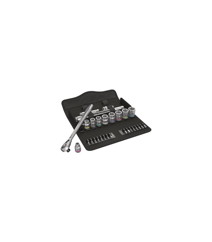 Steckschlüssel-Satz 3/8" ZYKLOP switch 29-teilig Wera